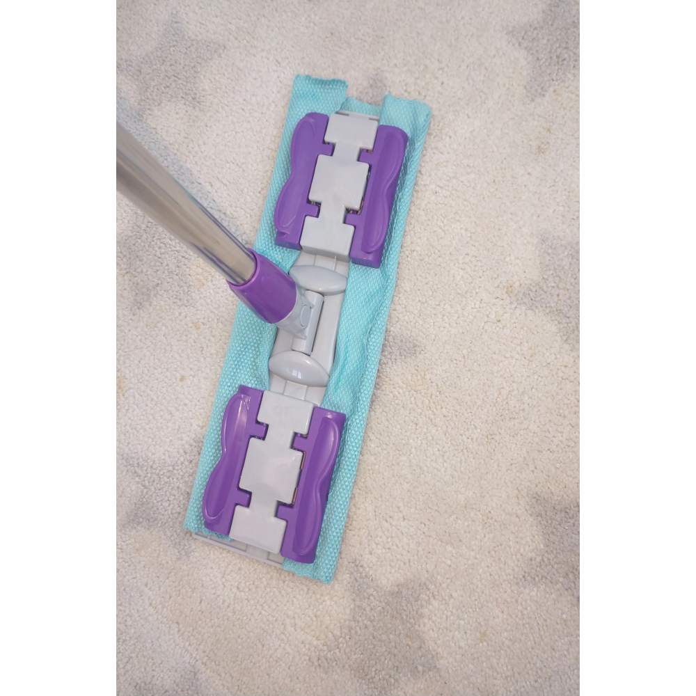 Teleskobik Cam Yer Tavan Silme - İstediğin Bezi Tak Kullan - 4 Mandallı -Yedek Bezli Mop Seti Teleskobik Cam Yer Tavan Silme - İstediğin Bezi Tak Kullan - 4 Mandallı -Yedek Bezli Mop Seti