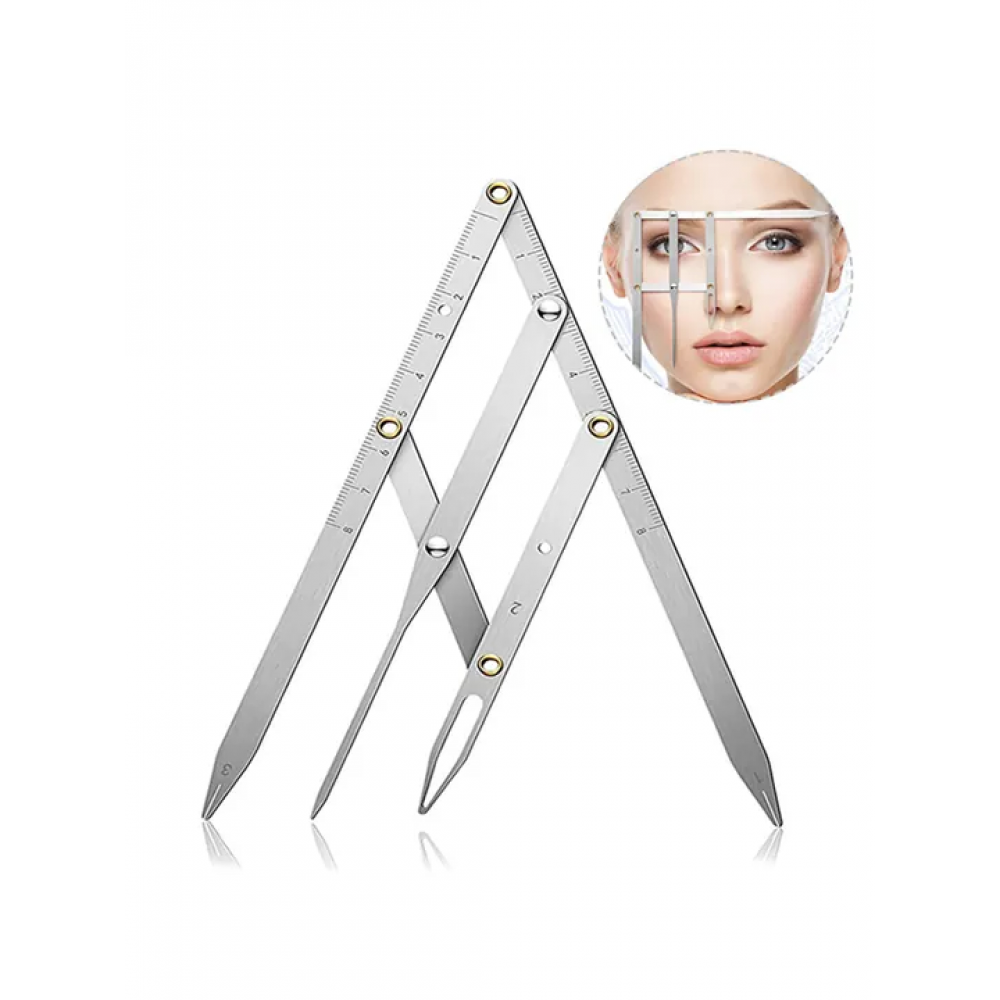 Microblading Simetrik Ve Estetik Kaş Ölçüm Cetveli, Kalıcı Makyaj Altın Oran Pergeli 275 Microblading Simetrik Ve Estetik Kaş Ölçüm Cetveli, Kalıcı Makyaj Altın Oran Pergeli 275