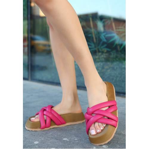 Fuşya Cilt Terlik Fuşya Cilt Terlik