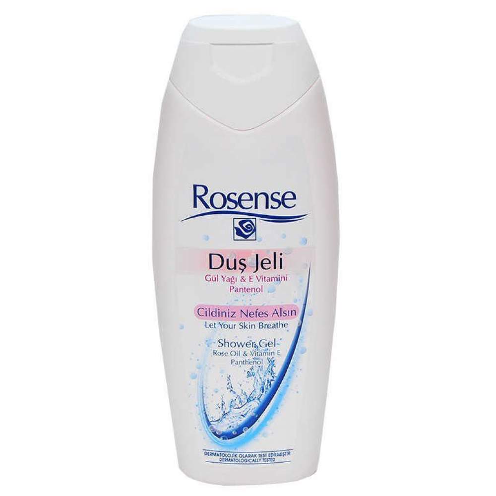 Gül Yağı ve E Vitaminli Pantenol Duş Jeli 400 ML