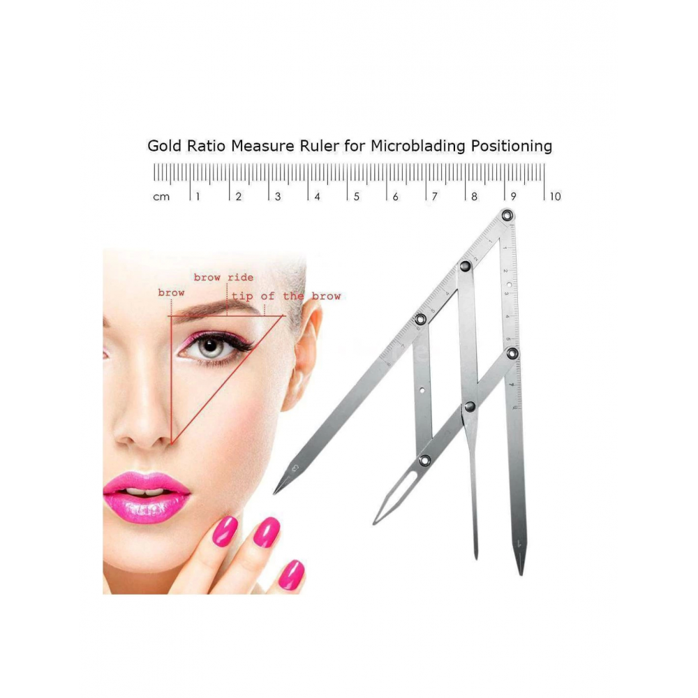 Microblading Simetrik Ve Estetik Kaş Ölçüm Cetveli, Kalıcı Makyaj Altın Oran Pergeli 275 Microblading Simetrik Ve Estetik Kaş Ölçüm Cetveli, Kalıcı Makyaj Altın Oran Pergeli 275