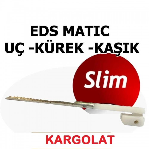 Eds Slim Ürün Kesme Makinası Yedek Kaşık İnce Sarım Yedek Uc Kürek Eds Slim Ürün Kesme Makinası Yedek Kaşık İnce Sarım Yedek Uc Kürek