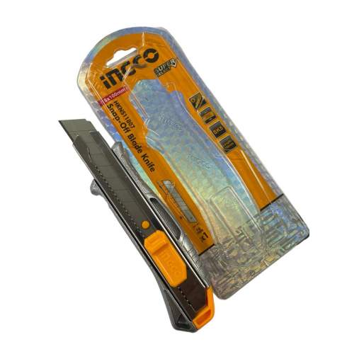 İngco HKNS1807 Maket Bıçağı 18 mm İngco HKNS1807 Maket Bıçağı 18 mm