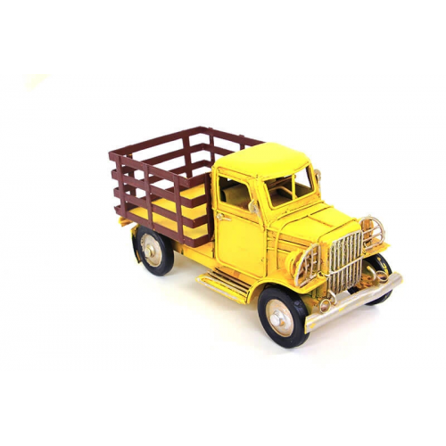 Vintage Tasarım Dekoratif Metal Kamyon Vintage Tasarım Dekoratif Metal Kamyon