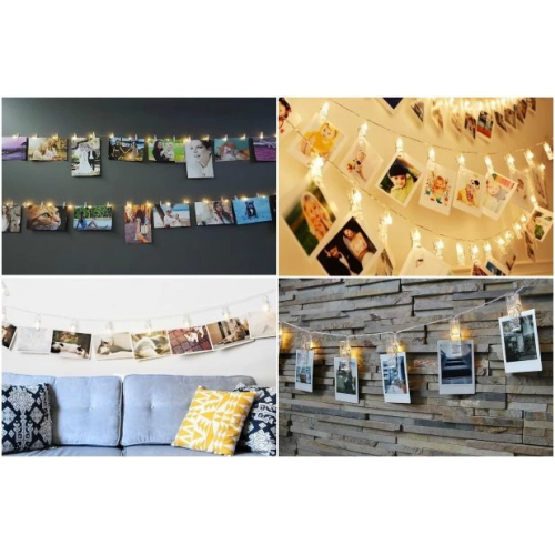 10 Lu Led Işıklı Fotoğraf Mandalları Rgp 10 Lu Led Işıklı Fotoğraf Mandalları Rgp