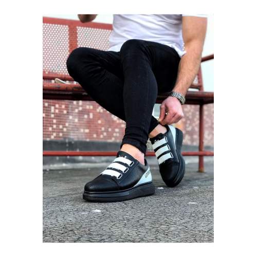 3 Bant Legend Kömür Beyaz Kalın Taban Casual Erkek Ayakkabı 3 Bant Legend Kömür Beyaz Kalın Taban Casual Erkek Ayakkabı