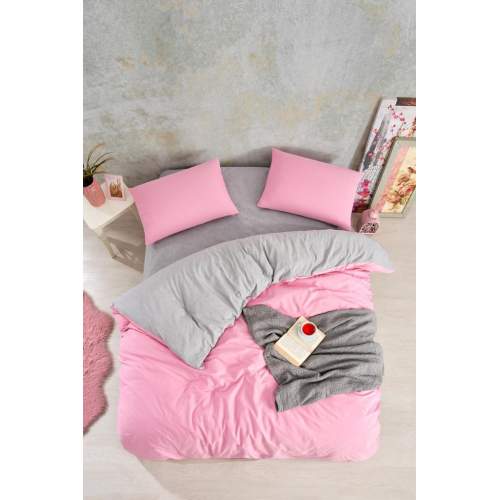 Düz Renk Pembe Çift Kişilik Nevresim Takımı Düz Renk Pembe Çift Kişilik Nevresim Takımı