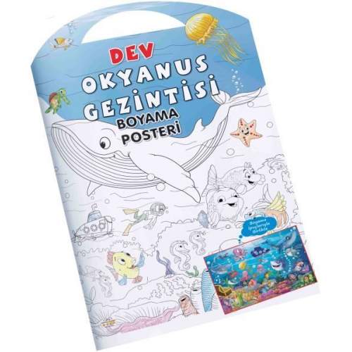 Okyanus Gezintisi Dev Boyama Posteri (4022) Okyanus Gezintisi Dev Boyama Posteri (4022)