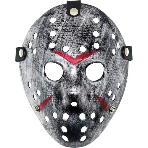 Jason Maskesi Hannibal Maskesi Metal Gümüş Renk 20x25 cm Jason Maskesi Hannibal Maskesi Metal Gümüş Renk 20x25 cm