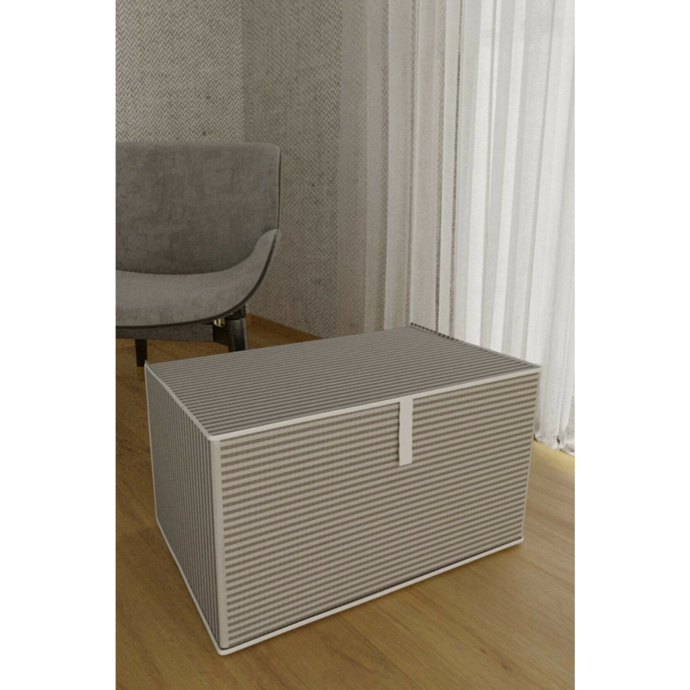 Çok Amaçlı Düzenleyici Kutu Organizer Cırt Cırtlı Hurç Mega Boy 30cm X 40cm X 60cm (1 Adet) 6272 Çok Amaçlı Düzenleyici Kutu Organizer Cırt Cırtlı Hurç Mega Boy 30cm X 40cm X 60cm (1 Adet) 6272