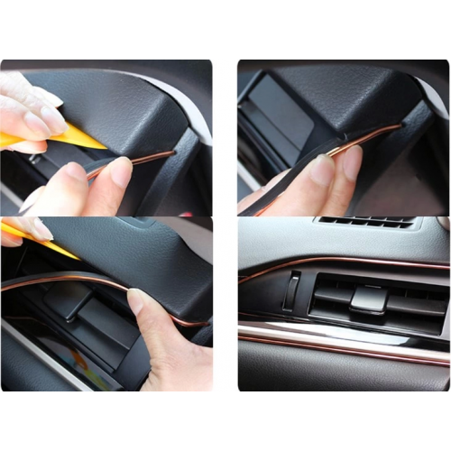 Pratik Araba Dekorasyon Şeridi 5 Metre Trim Şeridi Pratik Araba Dekorasyon Şeridi 5 Metre Trim Şeridi