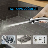 Su Tasarruflu Duş Başlığı Aç Kapa Özellikli 3 Kademeli Su Akış Ayar Fonksiyonu Su Tasarruflu Duş Başlığı Aç Kapa Özellikli 3 Kademeli Su Akış Ayar Fonksiyonu