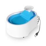 Kedi Köpek Su Pınarı Şelale 2 Litre - 5 volt ( usb'li ) Mavi