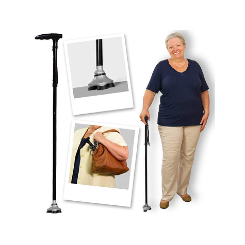 Trusty Cane Güvenilir Katlanabilir Işıklı Baston