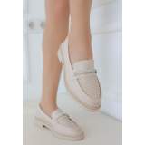 Bej Cilt Babet Ayakkabı