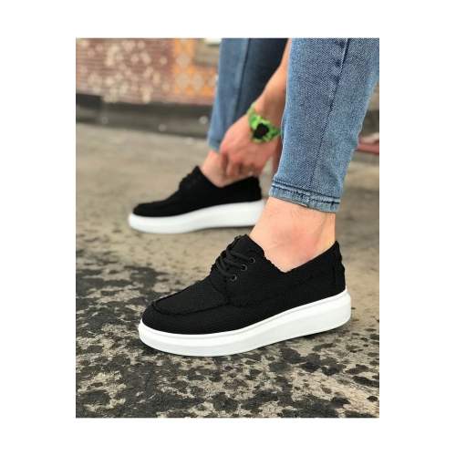 Siyah Erkek Günlük Ayakkabı Siyah Erkek Günlük Ayakkabı