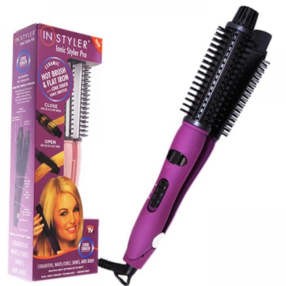 Instyler Ionic Styler - İyonik Şekillendirici Saç Kıvrımlaştırıcı Ve Düzleştirici Tarak Instyler Ionic Styler - İyonik Şekillendirici Saç Kıvrımlaştırıcı Ve Düzleştirici Tarak
