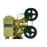 Vintage Tasarım Dekoratif Metal Sinemaskop