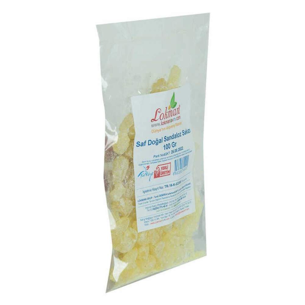 Sandaloz Sakızı Doğal 100 Gr Paket
