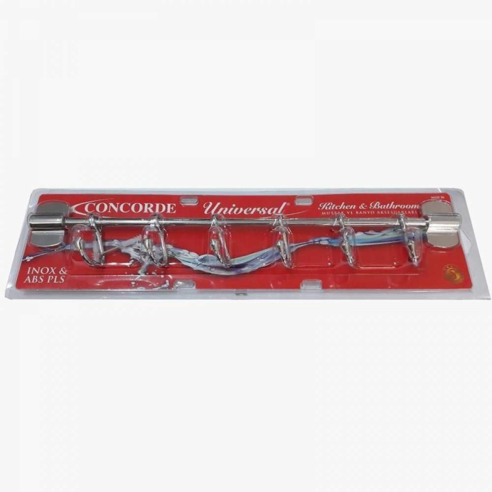 Concorde 6 Lı Krom Askılık