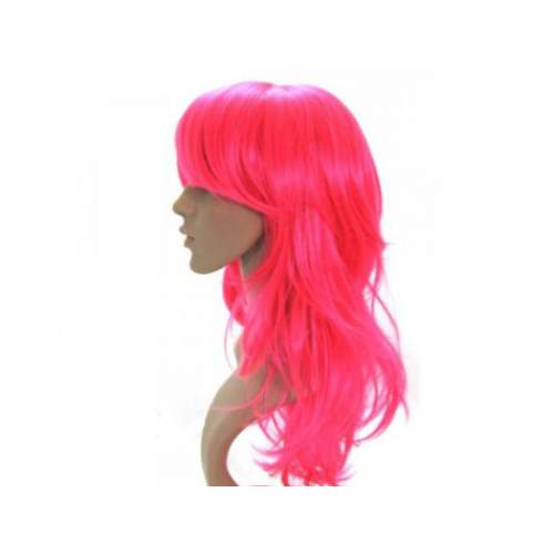 Uzun Peruk Saç - Pembe Uzun Peruk Saç - Pembe