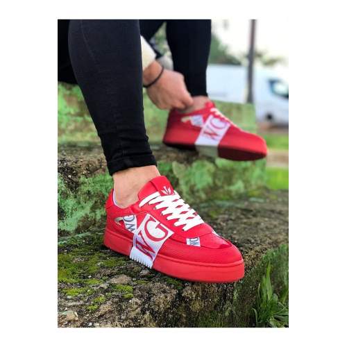 Kırmızı Erkek Günlük Ayakkabı