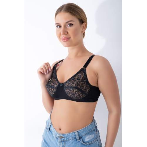 Siyah Dantelli Toparlayıcı Sütyen Siyah Dantelli Toparlayıcı Sütyen