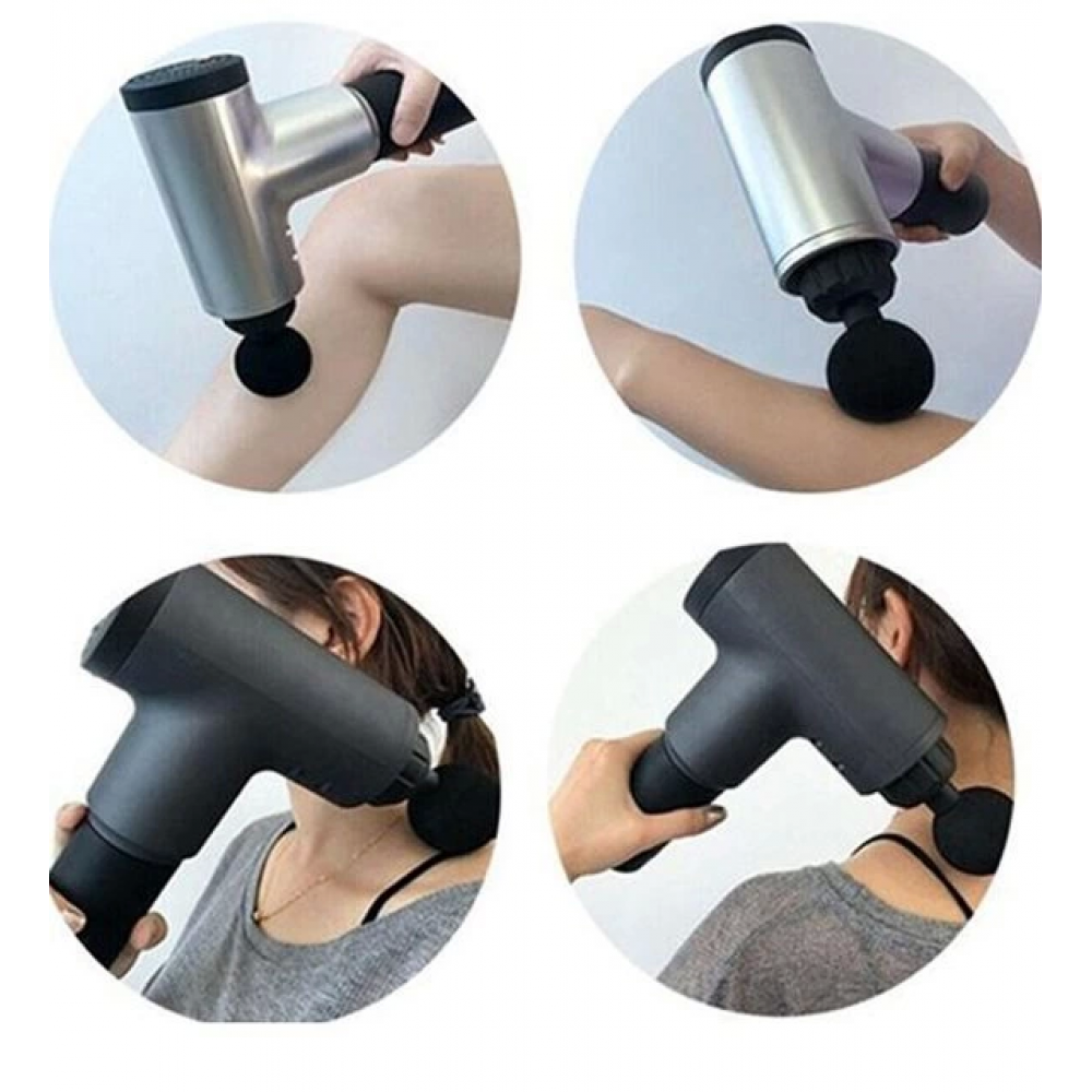 Darbeli Titreşimli Tabanca Masaj Aleti Kas Rahatlatıcı 4 Başlıklı Şarjlı Göbek Eritme Cihazı Zayıflama Ve Selülit Giderme Darbeli Titreşimli Tabanca Masaj Aleti Kas Rahatlatıcı 4 Başlıklı Şarjlı Göbek Eritme Cihazı Zayıflama Ve Selülit Giderme