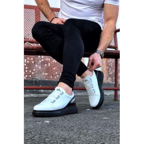 Bant Legend Beyaz Kömür Kalın Taban Casual Erkek Ayakkabı Bant Legend Beyaz Kömür Kalın Taban Casual Erkek Ayakkabı