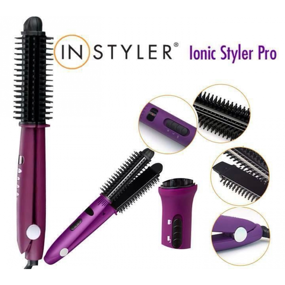 Instyler Ionic Styler - İyonik Şekillendirici Saç Kıvrımlaştırıcı Ve Düzleştirici Tarak Instyler Ionic Styler - İyonik Şekillendirici Saç Kıvrımlaştırıcı Ve Düzleştirici Tarak