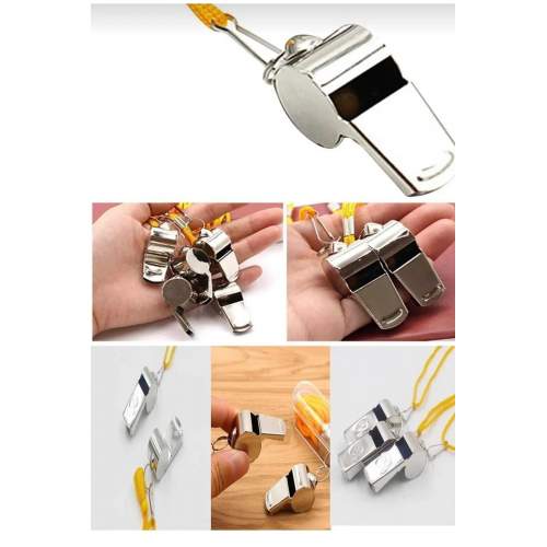 Metal Düdük - Hakem Düdüğü - Deprem Düdüğü - Kamp Düdüğü 5 Adet Metal Düdük - Hakem Düdüğü - Deprem Düdüğü - Kamp Düdüğü 5 Adet