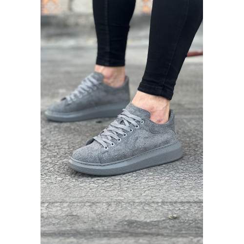 Gri Süet Günlük Erkek Casual Ayakkabı Gri Süet Günlük Erkek Casual Ayakkabı