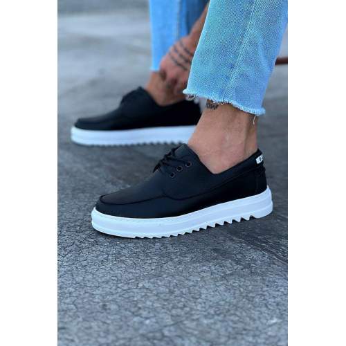 Siyah Erkek Saraclı Casual Ayakkabı Siyah Erkek Saraclı Casual Ayakkabı