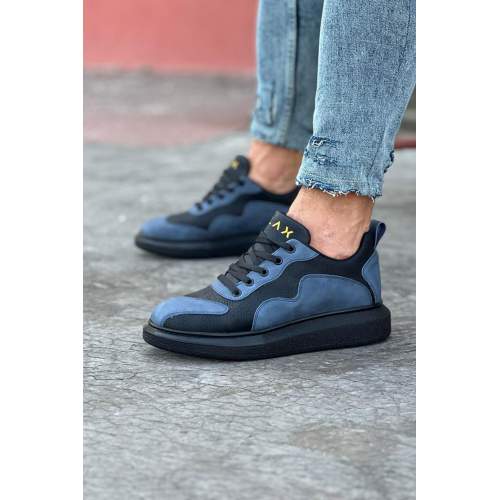 Kömür Mavi Erkek Casual Ayakkabı Kömür Mavi Erkek Casual Ayakkabı