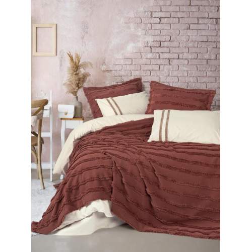 Ranforce Çift Kişilik Yatak Örtülü Nevresim Takımı Limi Rolf Tarçın Ranforce Çift Kişilik Yatak Örtülü Nevresim Takımı Limi Rolf Tarçın