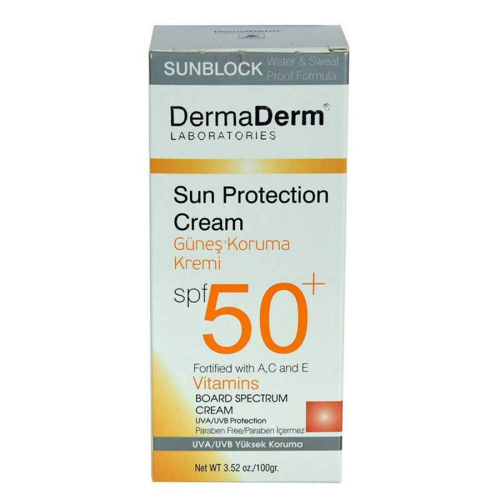 Güneş Koruma Kremi Spf 50+ Faktör Parabensiz UVA/UVB Yüksek Koruma 100 Gr