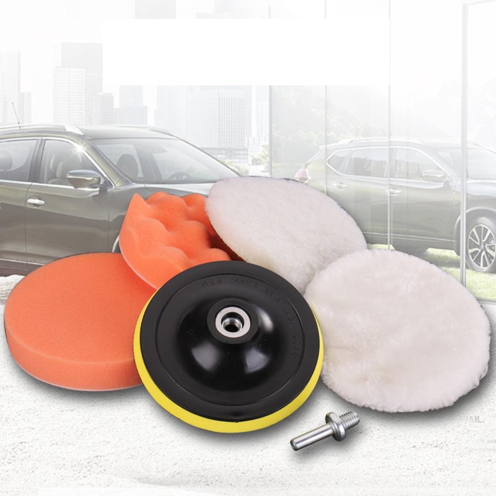 6 Parça Oto Pasta Cila Fırça Seti 12.5 Cm Büyük Boy Disk Aparatlı Far Kaput Jant Parlatma Fırça Set 6 Parça Oto Pasta Cila Fırça Seti 12.5 Cm Büyük Boy Disk Aparatlı Far Kaput Jant Parlatma Fırça Set