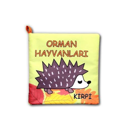 Orman Hayvanları Kumaş Sessiz Kitap Orman Hayvanları Kumaş Sessiz Kitap