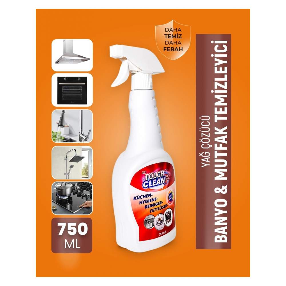Banyo Mutfak Temizleyici Sprey Oxi Güç 750ML