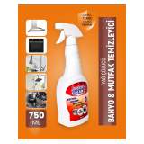 Banyo Mutfak Temizleyici Sprey Oxi Güç 750ML