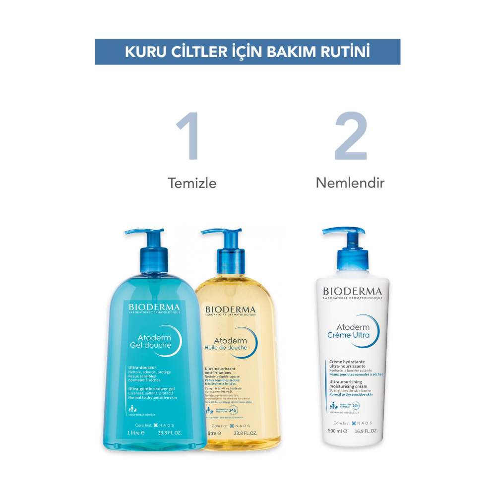 Bioderma Atoderm Krem Ultra 200 ml Kuru Ciltler İçin Nemlendirici Krem