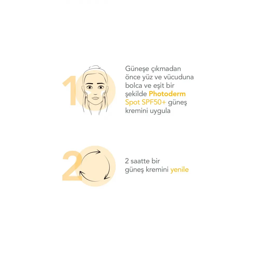 Bioderma Photoderm Spot SPF 50+ 150 ML Leke Karşıtı Yüksek Korumalı Güneş Kremi Bioderma Photoderm Spot SPF 50+ 150 ML Leke Karşıtı Yüksek Korumalı Güneş Kremi