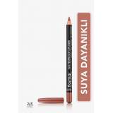 Flormar 245 Natural Waterproof Lipliner Sudan Etkilenmeyen Dudak Kalemi