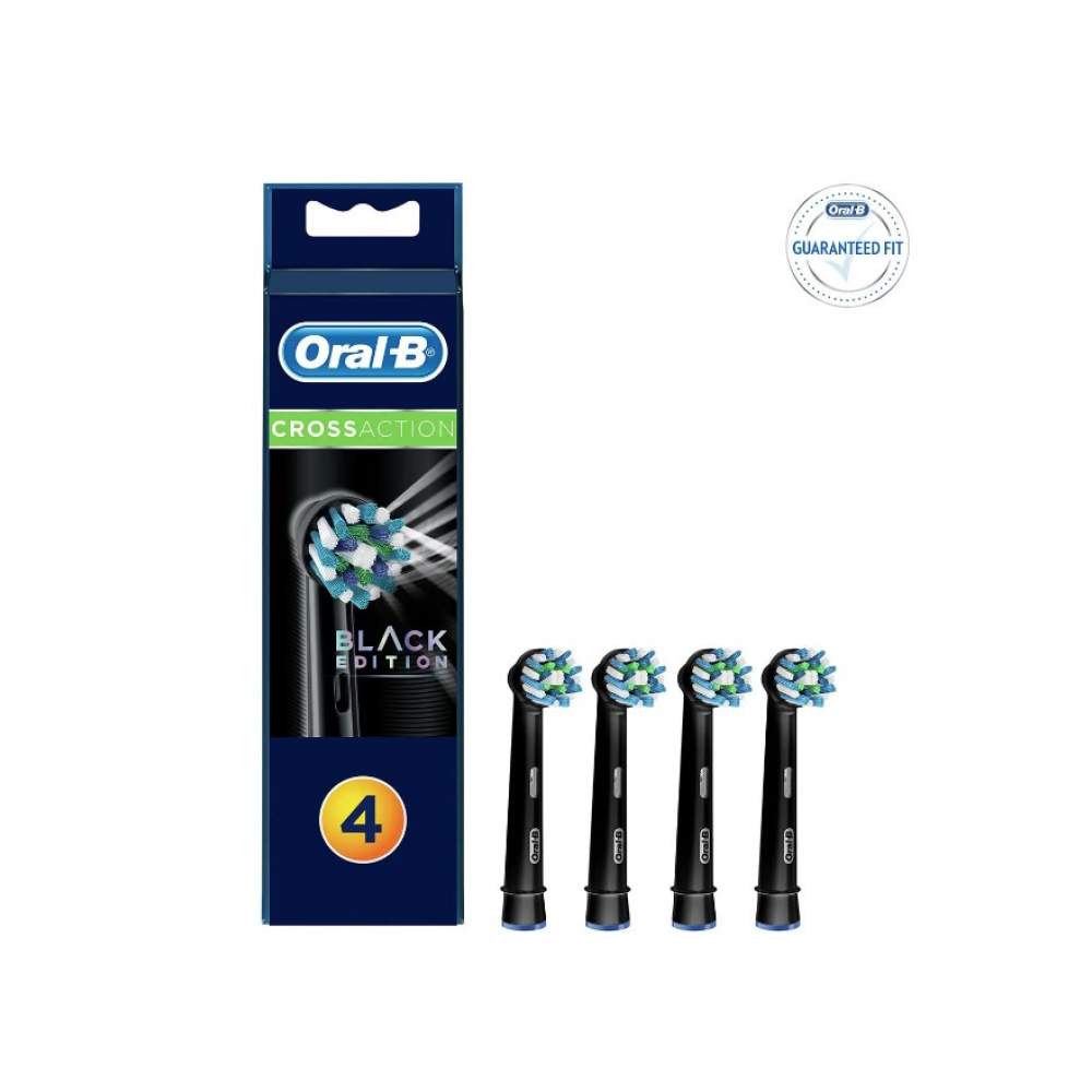 Oral-B Oral B Cross Actıon Black Edıtıon Yedek Başlık 2 Li