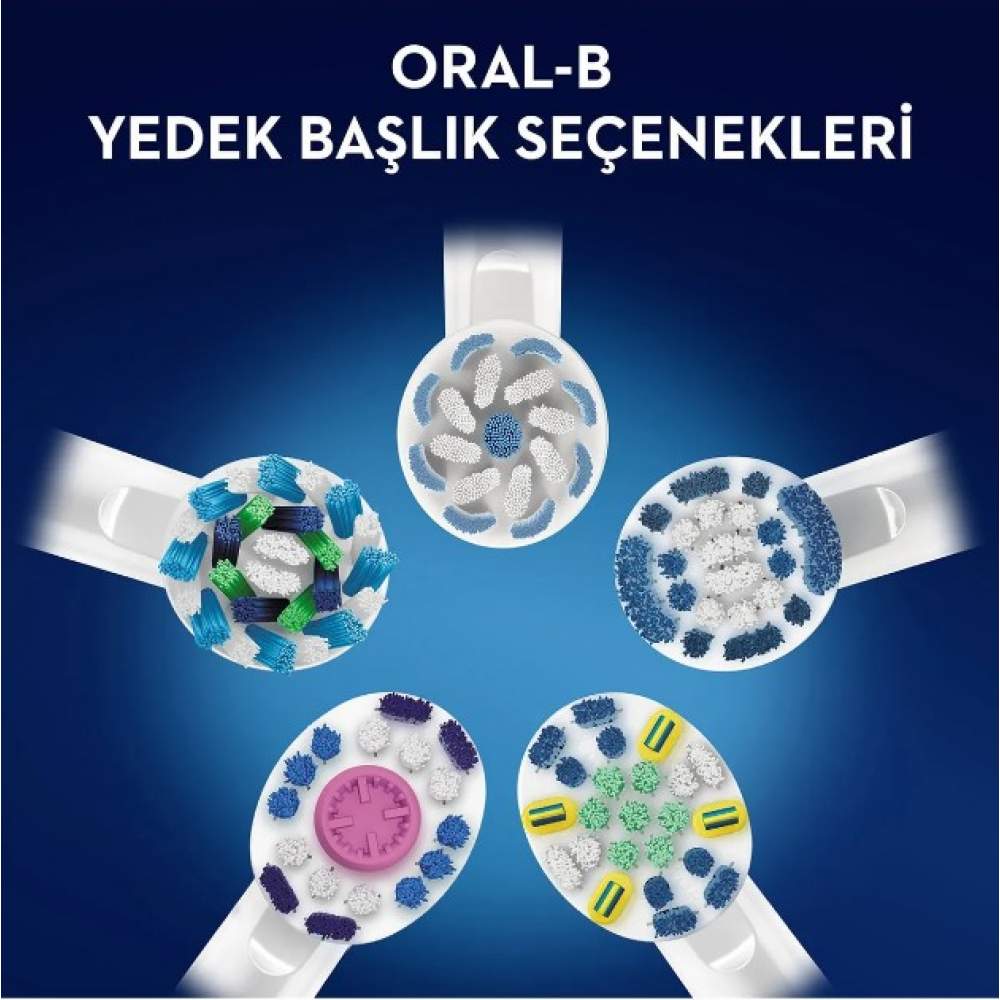 Oral-B Oral B Cross Actıon Black Edıtıon Yedek Başlık 2 Li