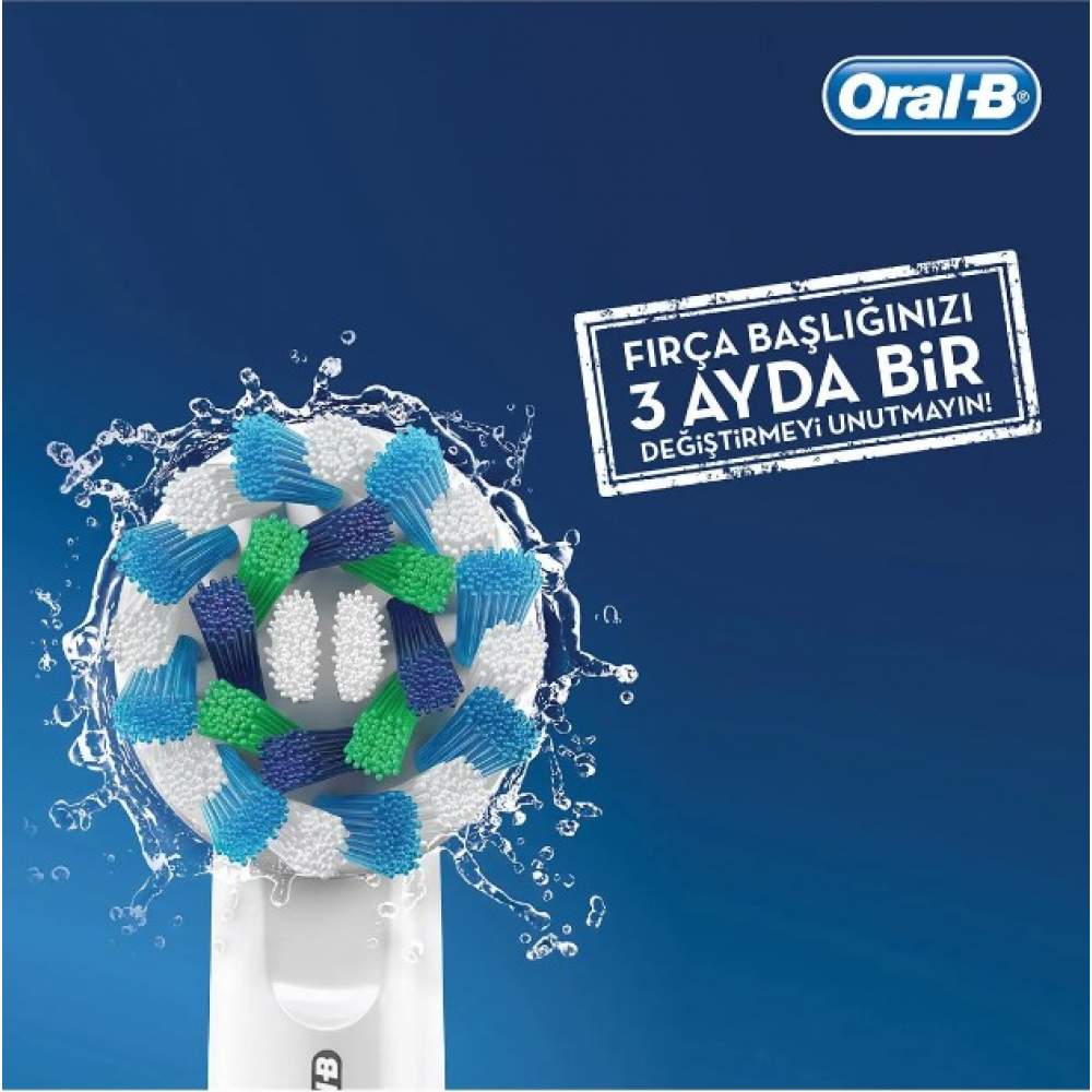 Oral-B Oral B Cross Actıon Black Edıtıon Yedek Başlık 2 Li