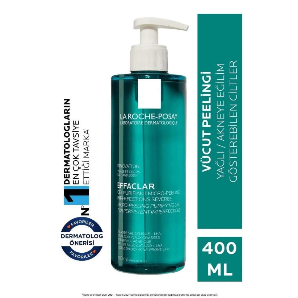 La Roche-Posay 400 ml Effaclar Mikro Peeling Arındırıcı Jel