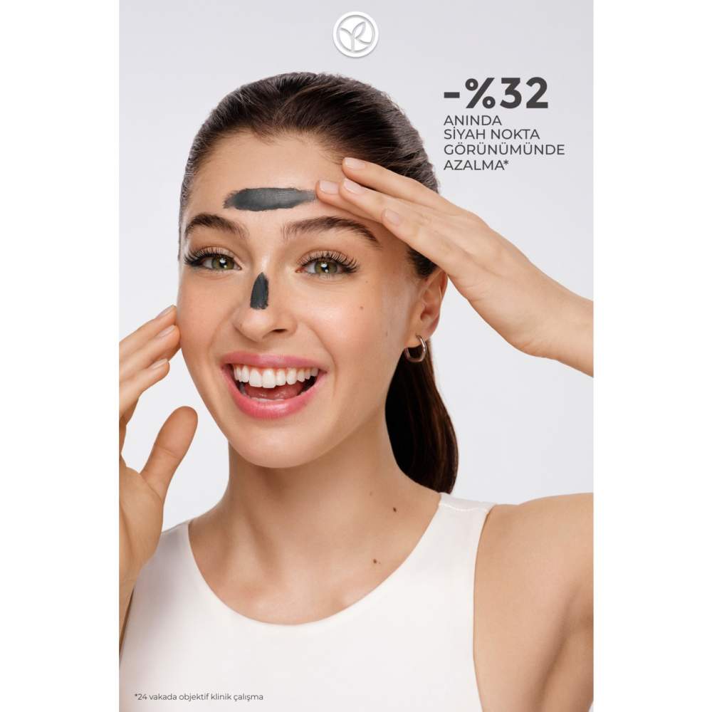 Yves Rocher Arındırıcı Siyah Nokta Karşıtı Kömür Maske-Süksinik Asit-Sebo Active Clear Botanik Kompleks-75ml Yves Rocher Arındırıcı Siyah Nokta Karşıtı Kömür Maske-Süksinik Asit-Sebo Active Clear Botanik Kompleks-75ml