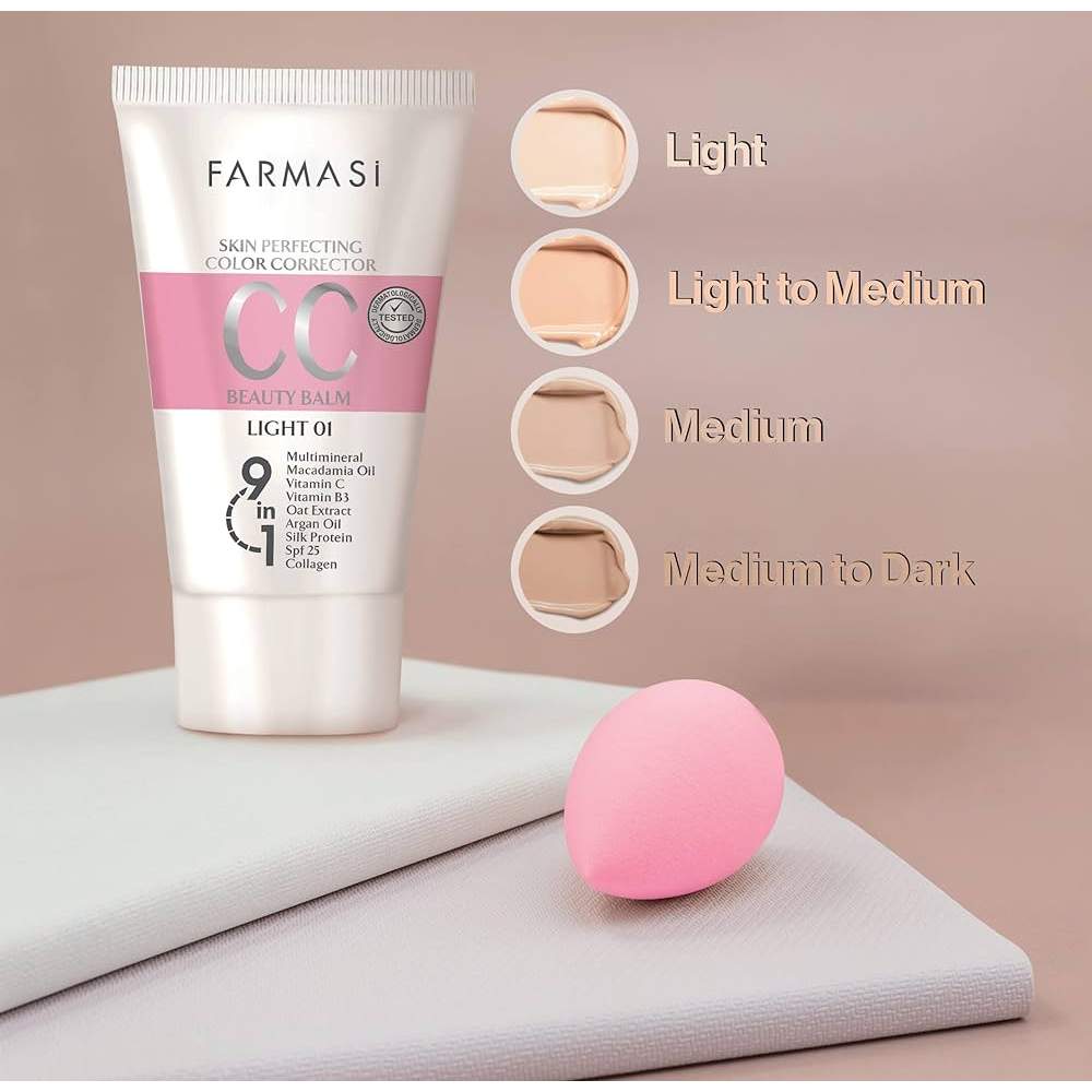 Farmasi cc Krem Açıktan Ortaya Light To Medium 50 Ml. * 2 Adet