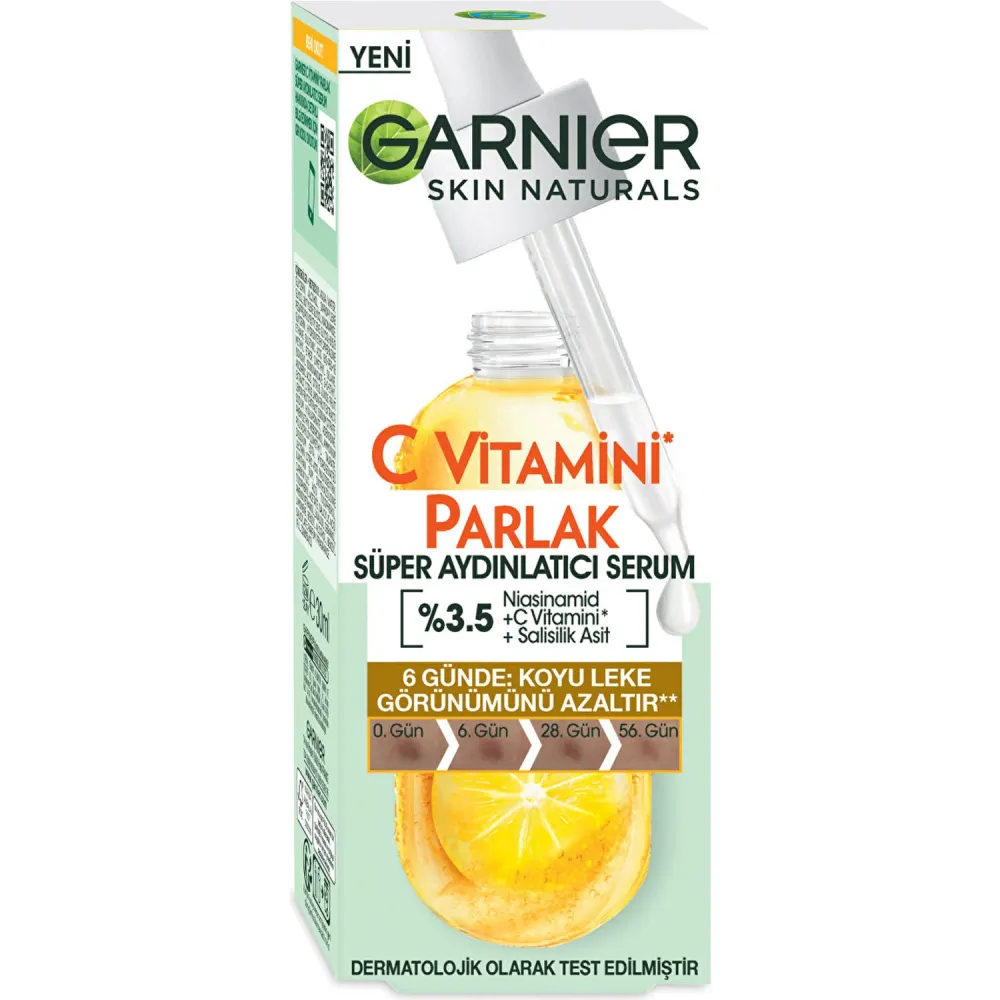 Garnier C Vitamini 30 ml Parlak Süper Aydınlatıcı Serum